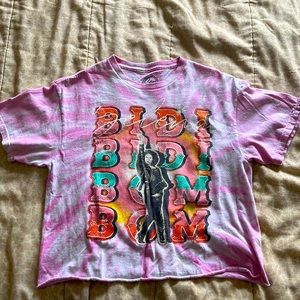 Selena shirt, famous song, Bidi Bidi Bom Bom